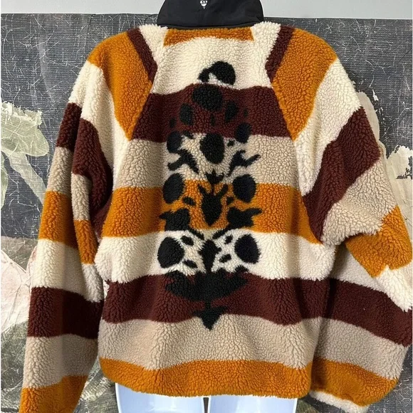 New FP Movement Hit the Slope Rocky Ridge Fleece Jacket Size Small